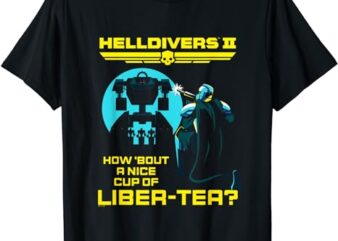 Sony PlayStation Game A Nice Cup Of Liber-Tea T-Shirt