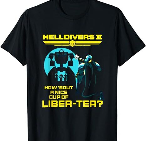 Sony playstation game a nice cup of liber-tea t-shirt