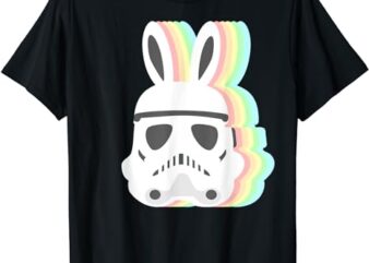 Star Wars Easter Stormtrooper Pastel Bunny Ears Disney+ T-Shirt