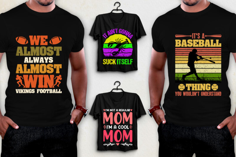 POD T-Shirt Design,T-Shirt Design Bundle