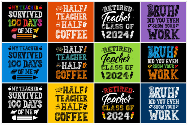 Teacher,Teacher TShirt,Teacher TShirt Design,Teacher TShirt Design Bundle,Teacher T-Shirt,Teacher T-Shirt Design,Teacher T-Shirt Design