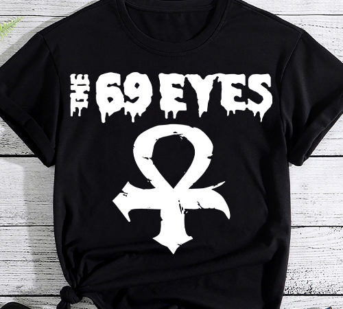 The 69 eyes rock band gothic hard metal glam music t shirt designs for sale