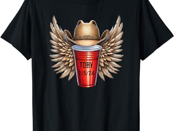 Toby red cup t-shirt