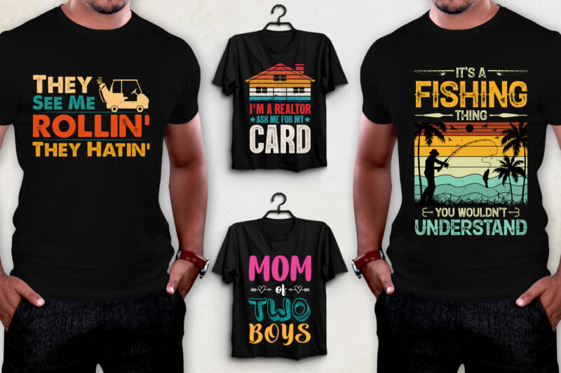 T-Shirt Design,T-Shirt Design Bundle