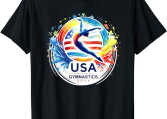 USA 2024 Games United States Gymnastics America 2024 USA T-Shirt