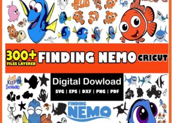 Finding Nemo Bundle Svg t shirt graphic design