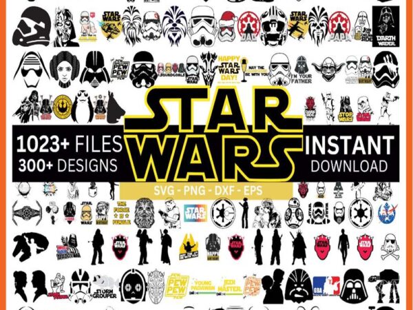 Star wars bundle svg t shirt template vector Star wars bundle svg t shirt template vector
