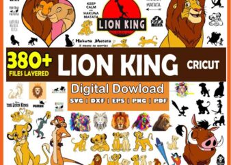 The Lion King Bundle Svg