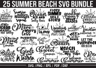 Summer Svg bundle, Vacation SVG Bundle