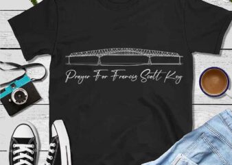 Prayer For Francis Scott Key Svg t shirt illustration