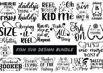 FISH SVG DESIGN BUNDLE