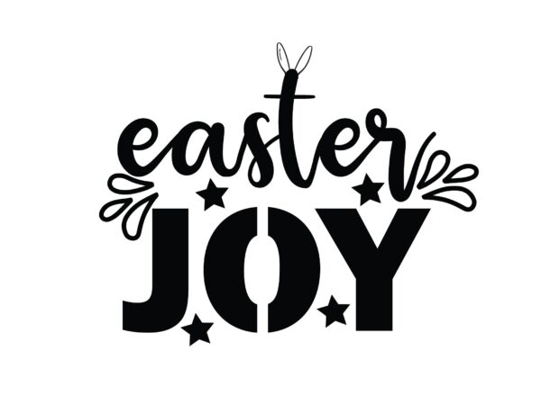 Easter joy vector clipart