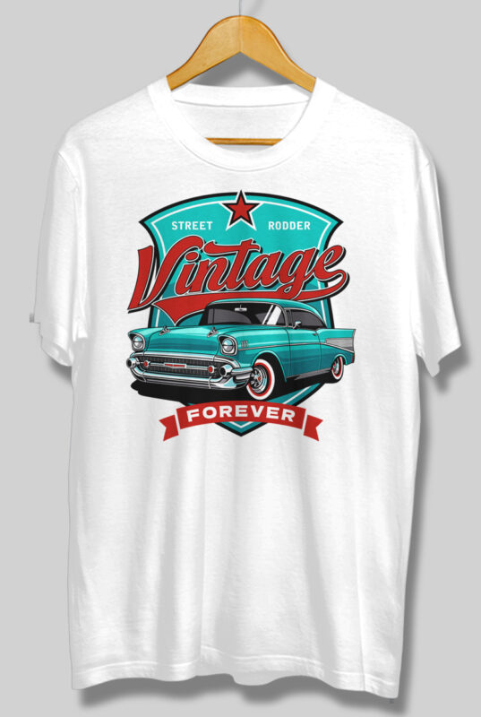 Muscle Cars T-shirt Bundle