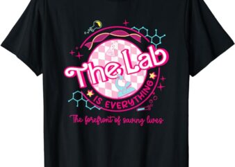 Women Pink Lab Week 2024 Medical Lab Science Lab Tech Team T-Shirt