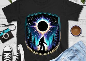 Bigfoot Totality April 8 2024 Total Solar Eclipse Png