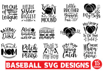 Baseball svg designs bundle,baseball svg bundle, baseball mom svg, baseball png, baseball sister svg, baseball heart svg baseball player sv