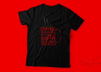 Sipping on Words funny T shirt design