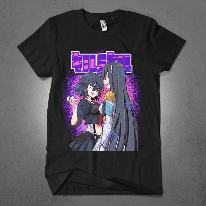 Populer anime lover part 22 tshirt design bundle illustration