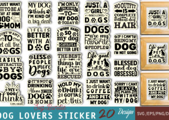 Dog T-shirt Bundle, Dog Mom SVG, Dog Lover Dog SVG Bundle, Dog Mom SVG, Dog Lover
