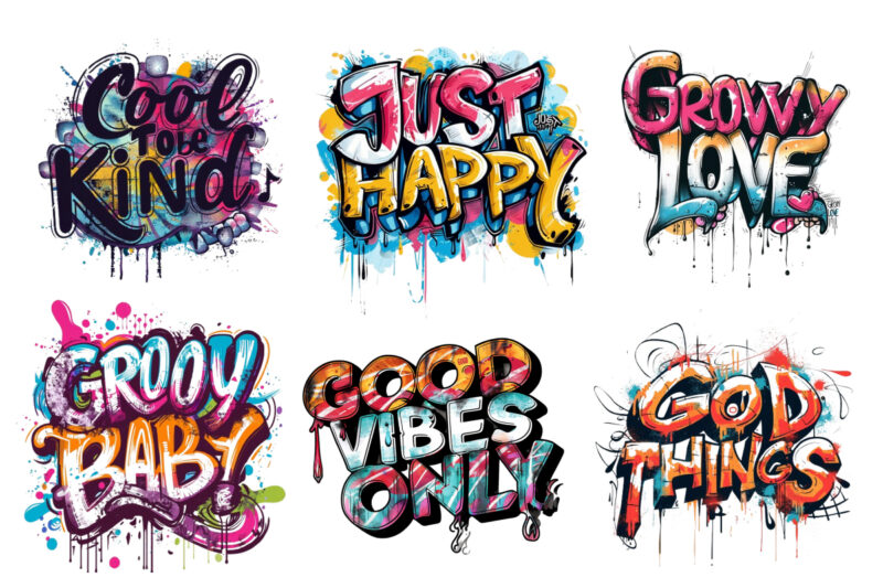 groovy motivation quote design for t shirt design