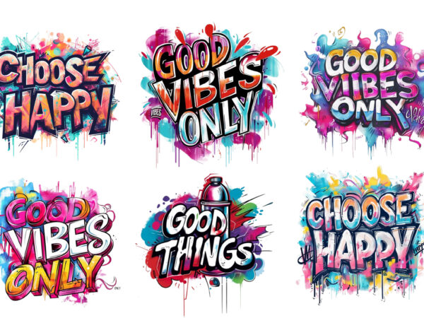 Groovy motivation quote design