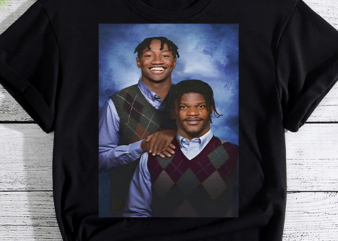 Anthony Richardson and Michael Pittman Jr. rocking matching Step Brothers Shirt t shirt vector