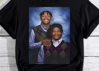 Anthony richardson and michael pittman jr. rocking matching step brothers shirt