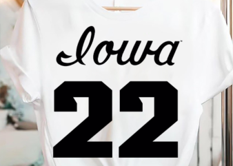 lowa 22 Basketball Lovers Design, Basketball Design, Basketball PNG File