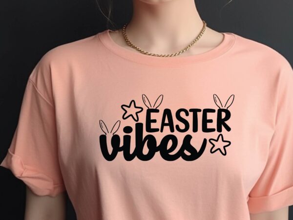 Easter vibes vector clipart