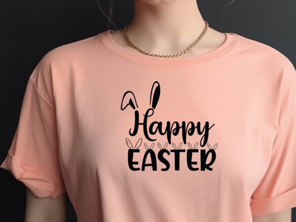 Happy easter graphic t shirt