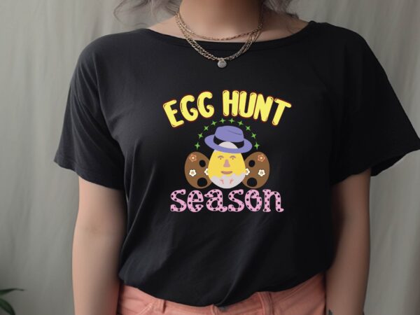 Egg hunt season vector clipart