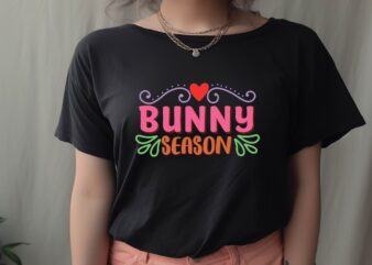 bunny season t shirt template