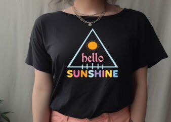 Hello Sunshine graphic t shirt
