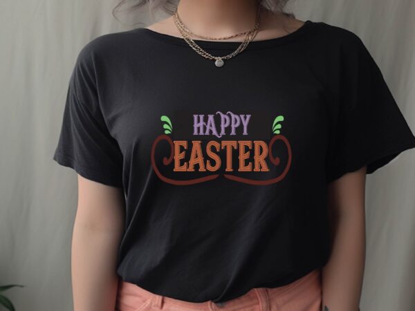 Happy easter graphic t shirt
