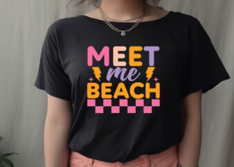 Meet Me Beach t shirt designs for sale