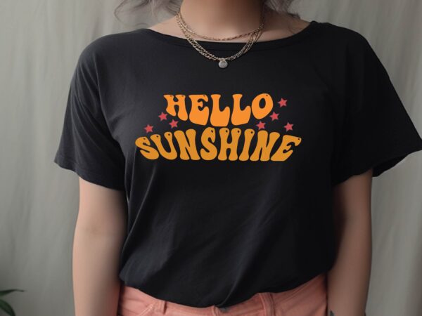 Hello sunshine graphic t shirt
