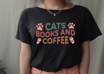 Cats Books and Coffee