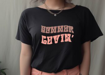 summer lovin’ t shirt template vector