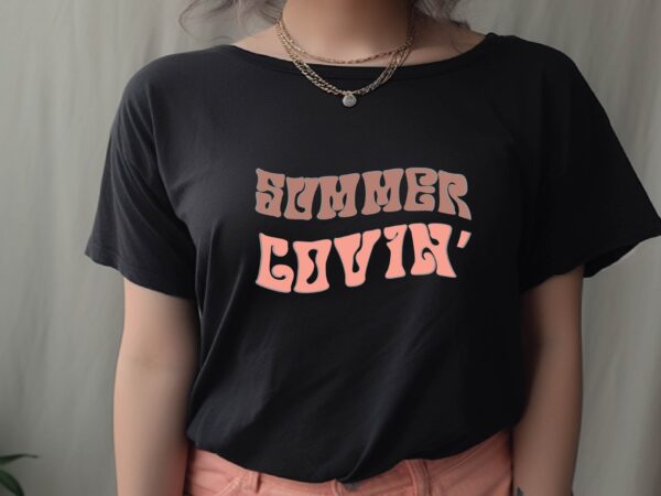 Summer lovin’ t shirt template vector