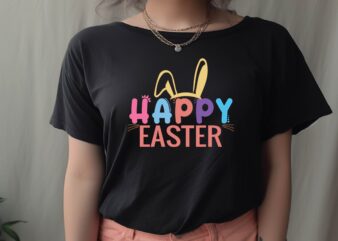 Happy Easter graphic t shirt