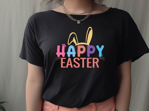 Happy easter graphic t shirt