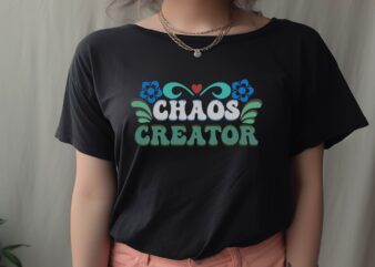 Chaos Creator t shirt vector file