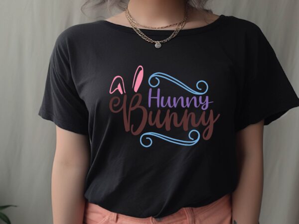 Hunny bunny graphic t shirt
