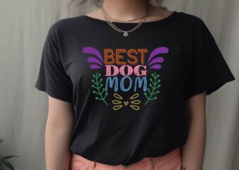 best dog mom t shirt template