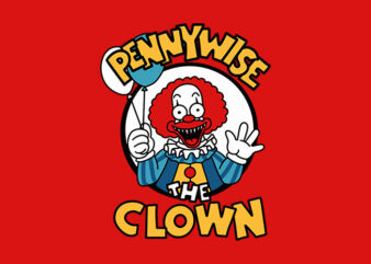 clown t shirt vector file