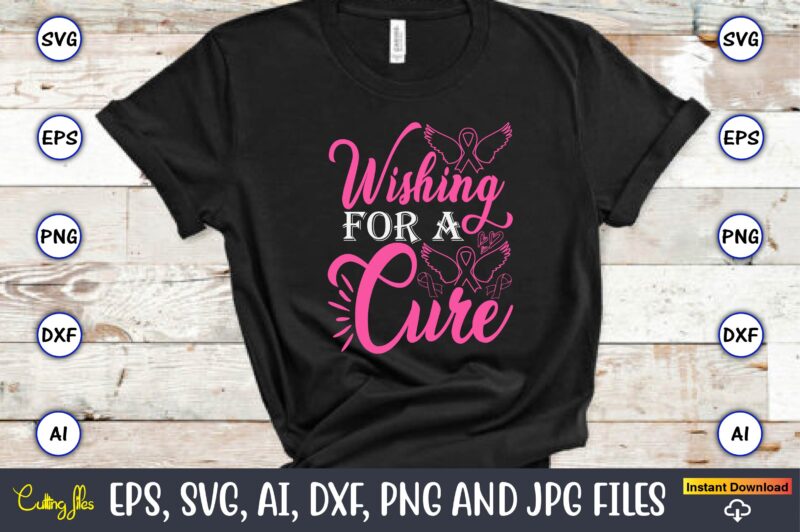 Wishing For A Cure,World Cancer Day, Cancer svg, cancer usa flag, cancer fight svg, leopard football cancer svg, wear pink svg, together we