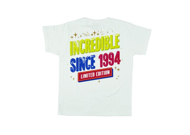 awesome since 1990 tshirt design vintage retro style 2024