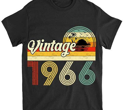 58 years old gifts vintage born in 1966 retro 58th birthday t-shirt ltsp