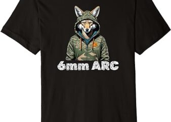 6 MM ARC Coyote in Hoodie Design Premium T-Shirt