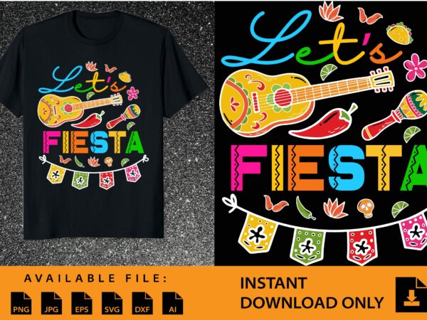 Cinco de mayo mexican taco shirt design
